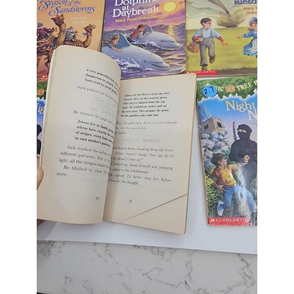 Lot 13 Magic Tree House Books Mary Pope Osborne Vintage Young Reader Kid Chapter - Picture 7 of 7